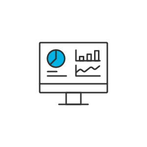 icone sito Display an effective set of dashboards extracting meaningful KPIs