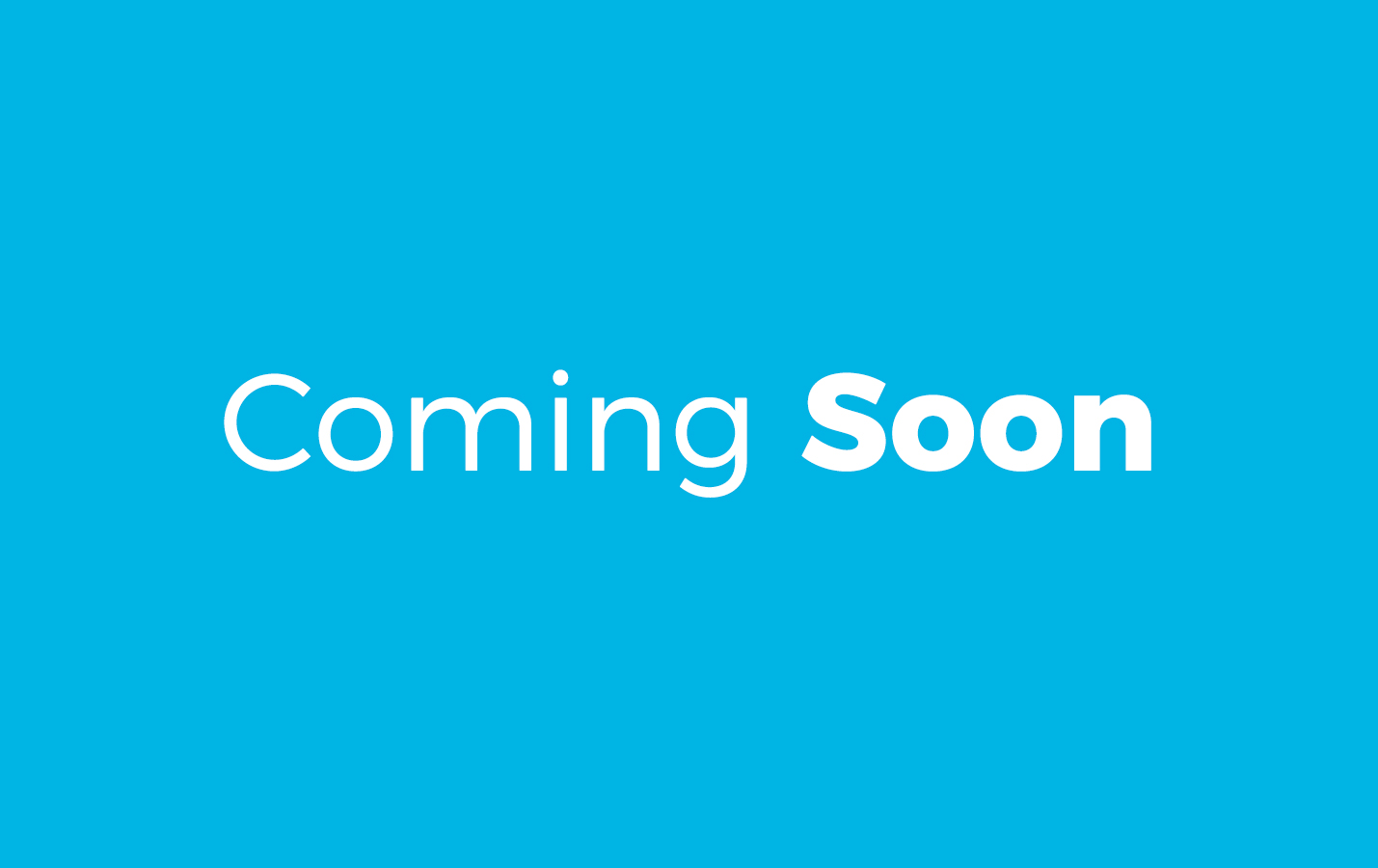 Coming Soon Image