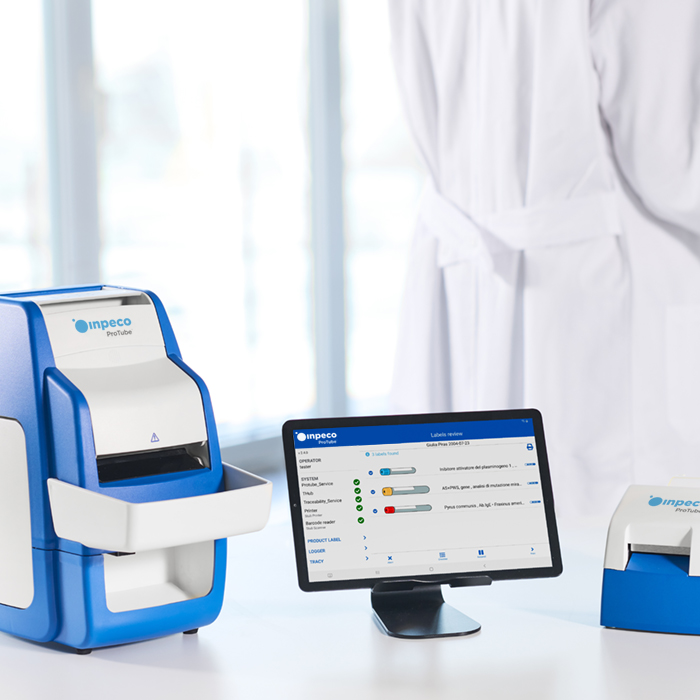 ProTube Station Product in a clinical lab